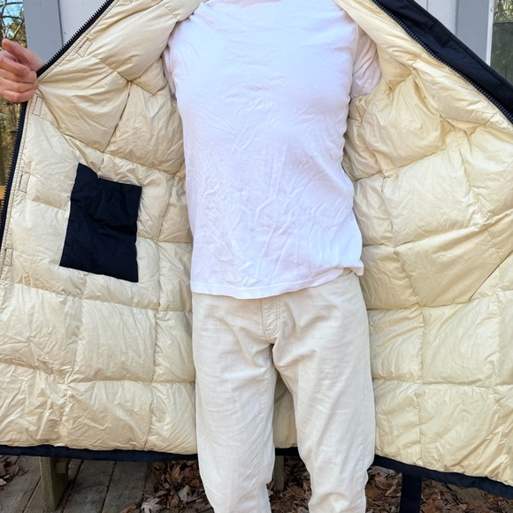 BLOOMINGDALE’S—Peterborough Row—Men’s 46—Down Overcoat Puffer—VTG—Singapore—RARE - Picture 15 of 16